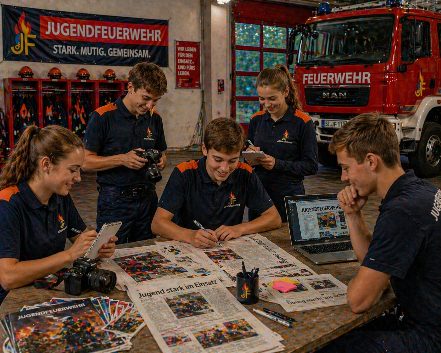 Lagerzeitung Reporter